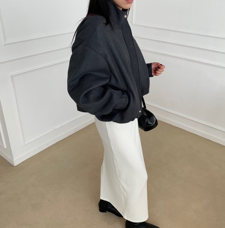 Cover - Korean Women Fashion - #womensfashion - Balloon Two Way Jumper