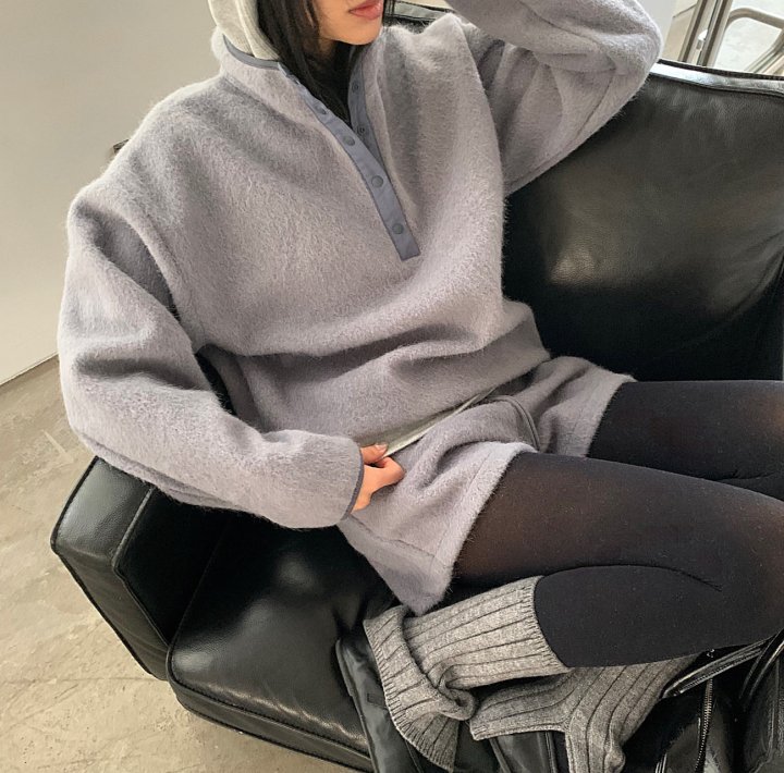 Cover - Korean Women Fashion - #womensfashion - Hairy Pullover