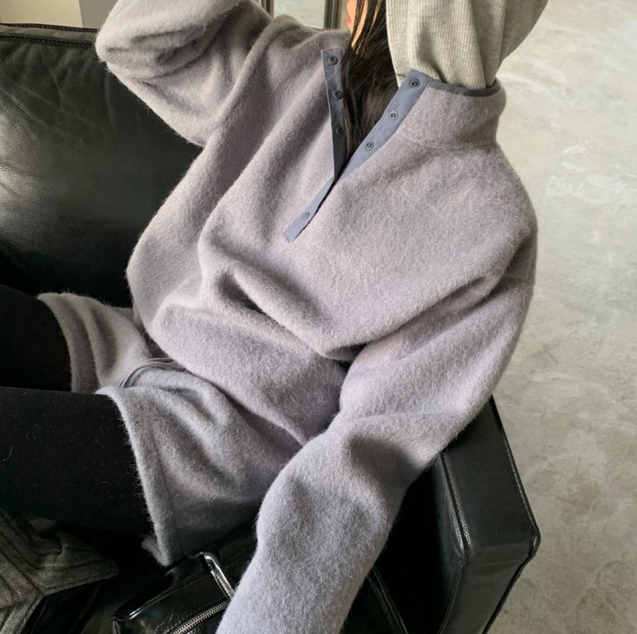 Cover - Korean Women Fashion - #womensfashion - Hairy Pullover - 11