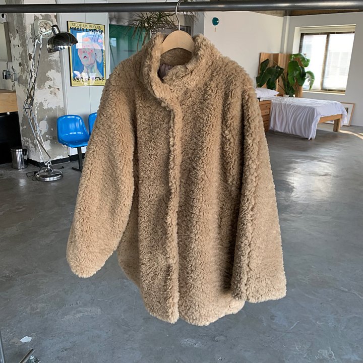 Cover - Korean Women Fashion - #womensfashion - Warm Soft Half Coat - 11