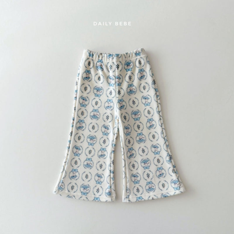 Daily Bebe - Korean Children Fashion - #kidsshorts - Velour Bootcut Set - 6