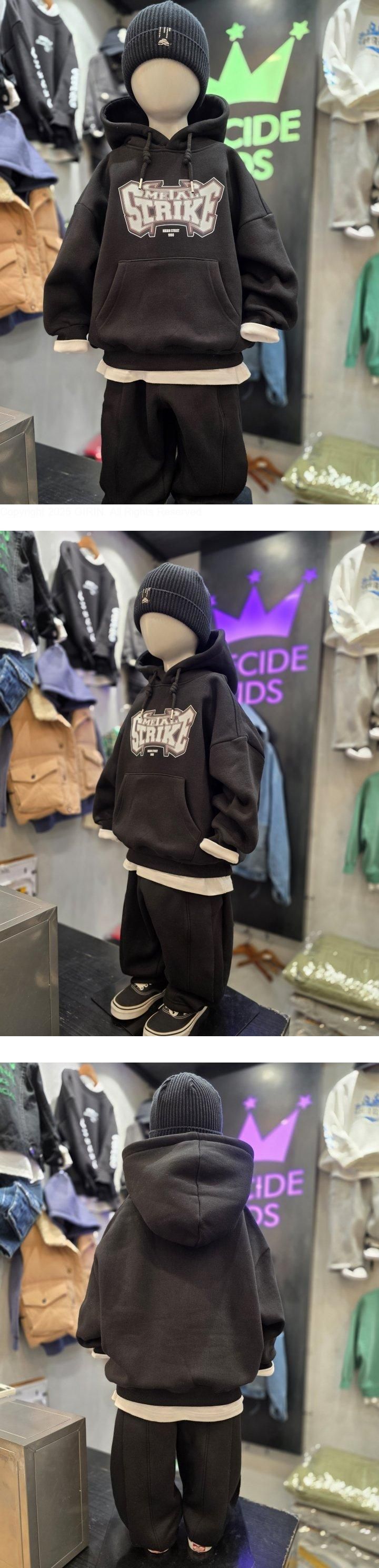 Decide Kids - Korean Children Fashion - #designkidswear - Metal Hoodie - 2