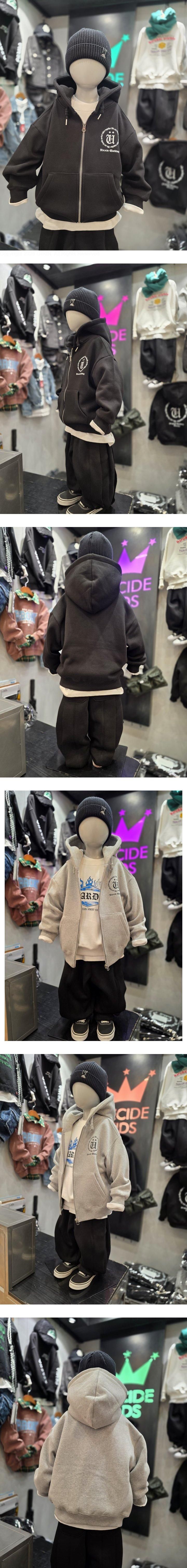 Decide Kids - Korean Children Fashion - #discoveringself - D Zip-Up - 2