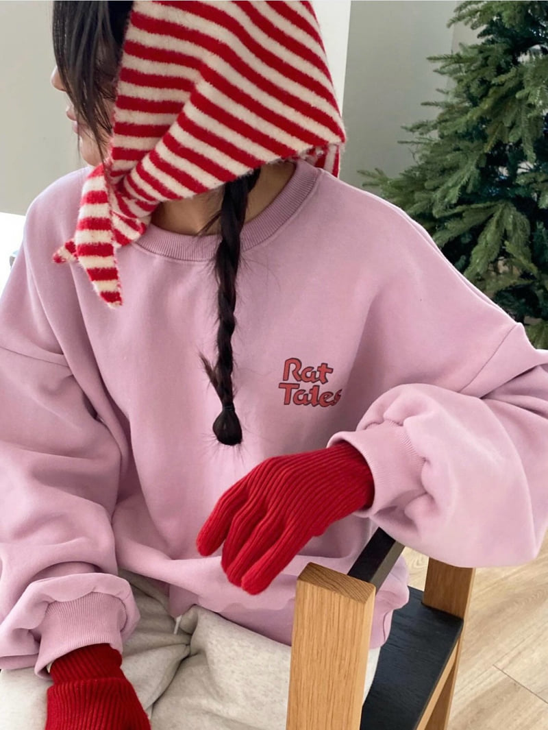Diana - Korean Women Fashion - #momslook - Chunky Double Fleece Sweatshirt - 2