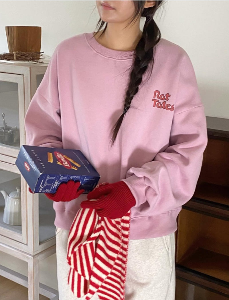Diana - Korean Women Fashion - #momslook - Chunky Double Fleece Sweatshirt - 4