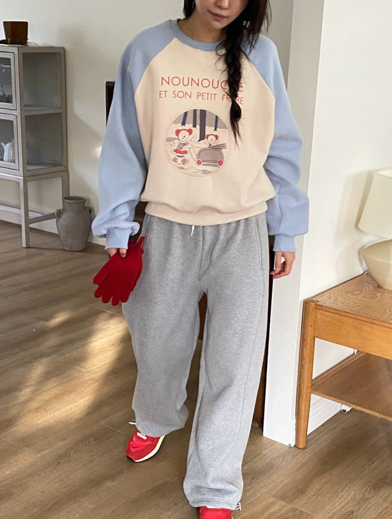 Diana - Korean Women Fashion - #momslook - Petit Double Fleece Sweatshirt - 3
