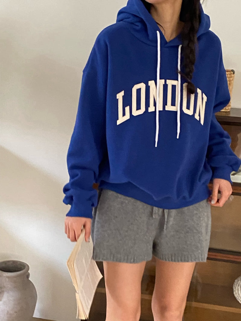 Diana - Korean Women Fashion - #momslook - London Double Fleece Hoodie