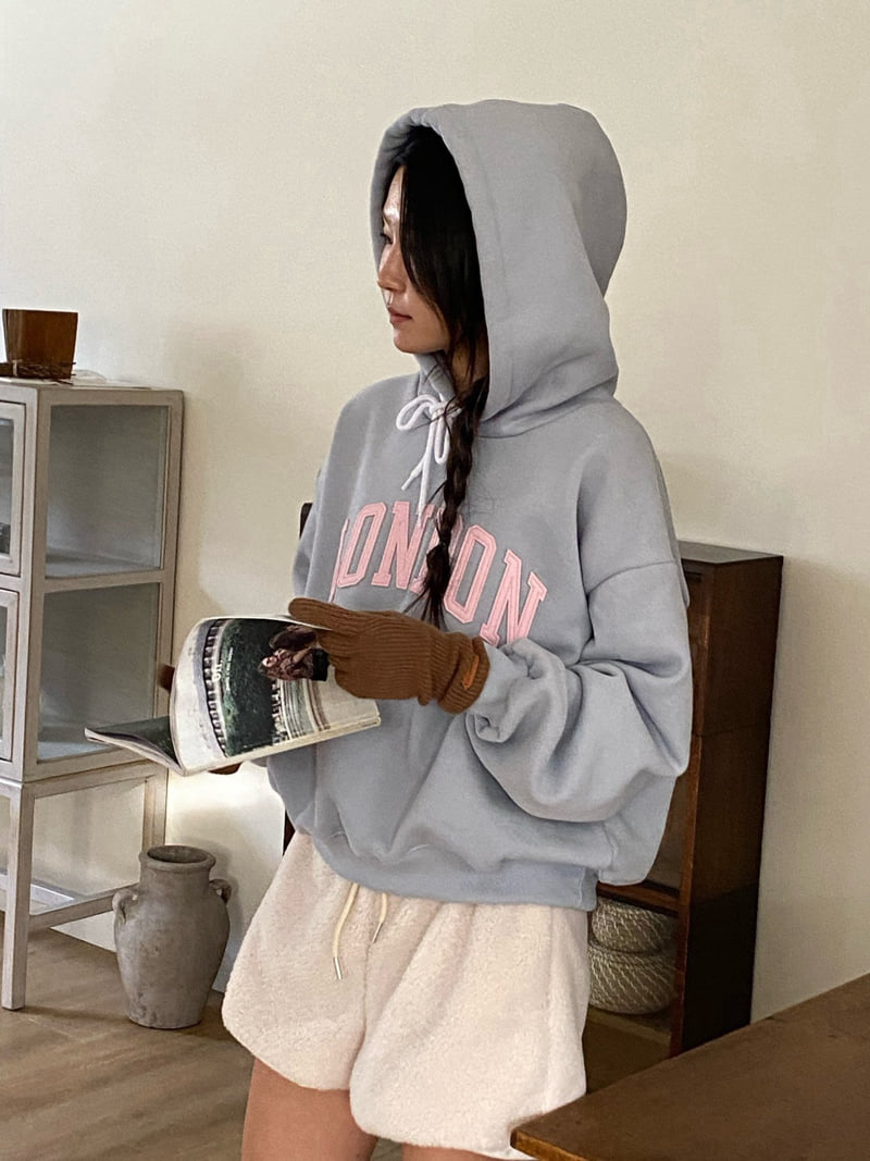 Diana - Korean Women Fashion - #momslook - London Double Fleece Hoodie - 11