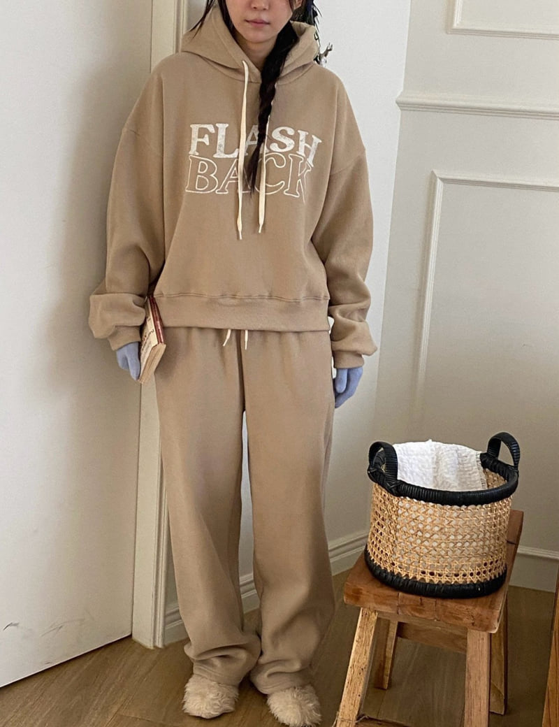 Diana - Korean Women Fashion - #momslook - Flash Double Fleece Hoodie - 11