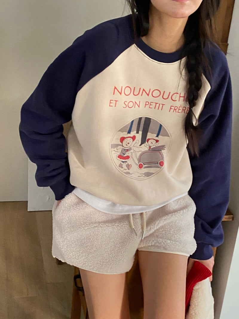 Diana - Korean Women Fashion - #pursuepretty - Petit Double Fleece Sweatshirt - 7