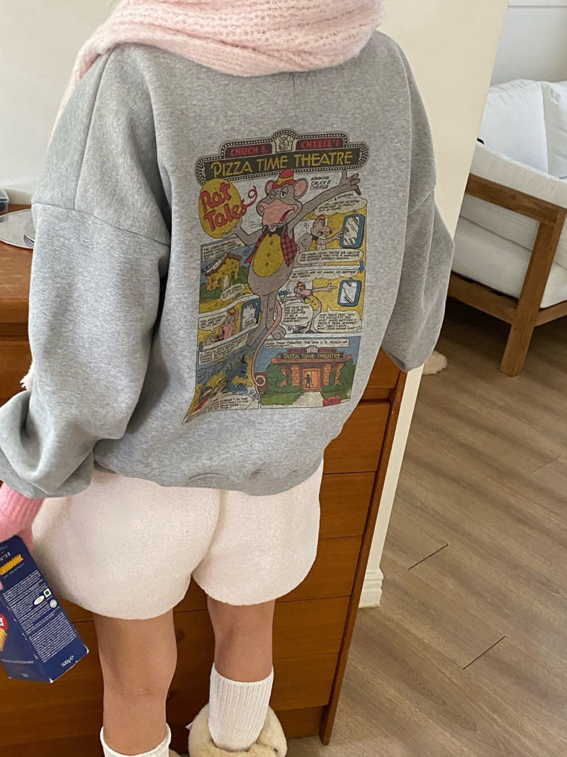 Diana - Korean Women Fashion - #shopsmall - Chunky Double Fleece Sweatshirt - 11