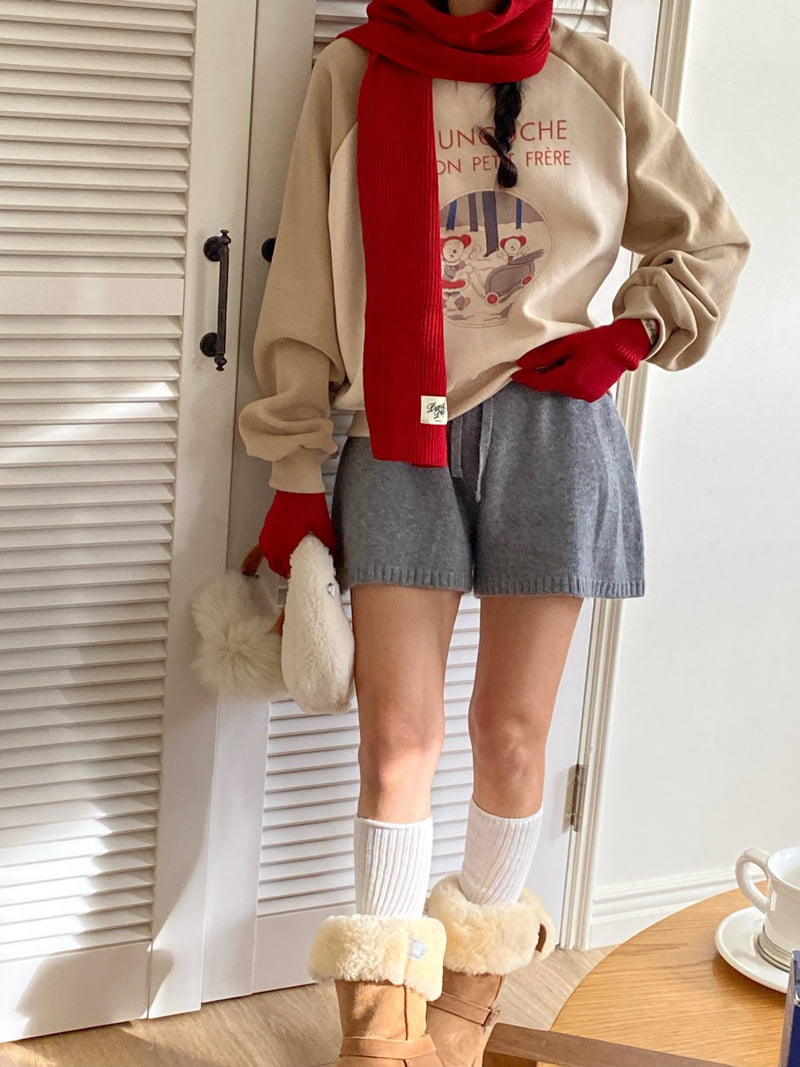 Diana - Korean Women Fashion - #shopsmall - Petit Double Fleece Sweatshirt - 10