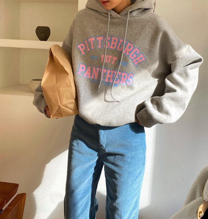 Diana - Korean Women Fashion - #thatsdarling - Pittsburgh Double Fleece Hoodie - 8