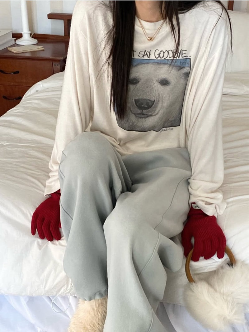 Diana - Korean Women Fashion - #thelittlethings - Say Fleece Tee - 6