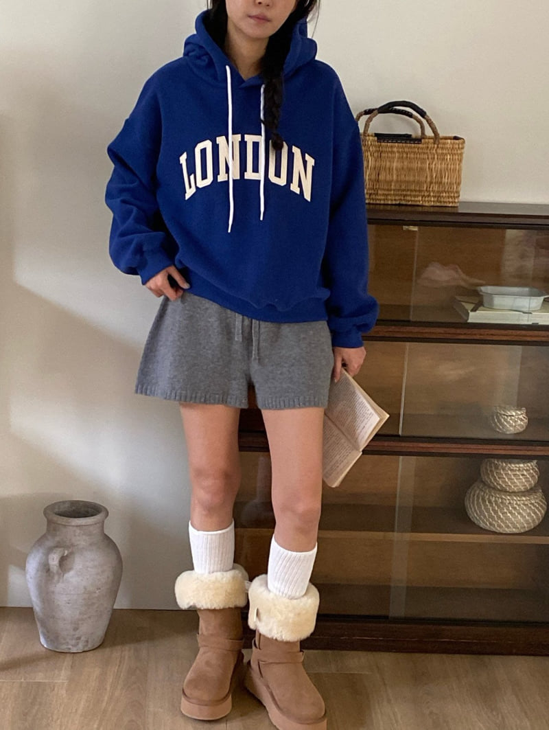 Diana - Korean Women Fashion - #womensfashion - London Double Fleece Hoodie - 2
