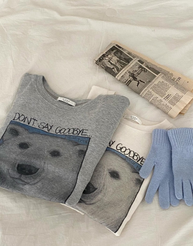 Diana - Korean Women Fashion - #womensfashion - Say Fleece Tee - 12