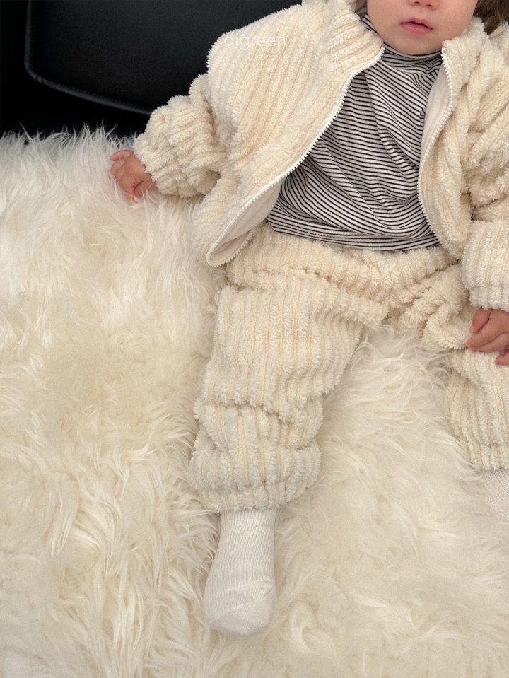 Digreen - Korean Children Fashion - #childrensboutique - Teddy Pants - 12