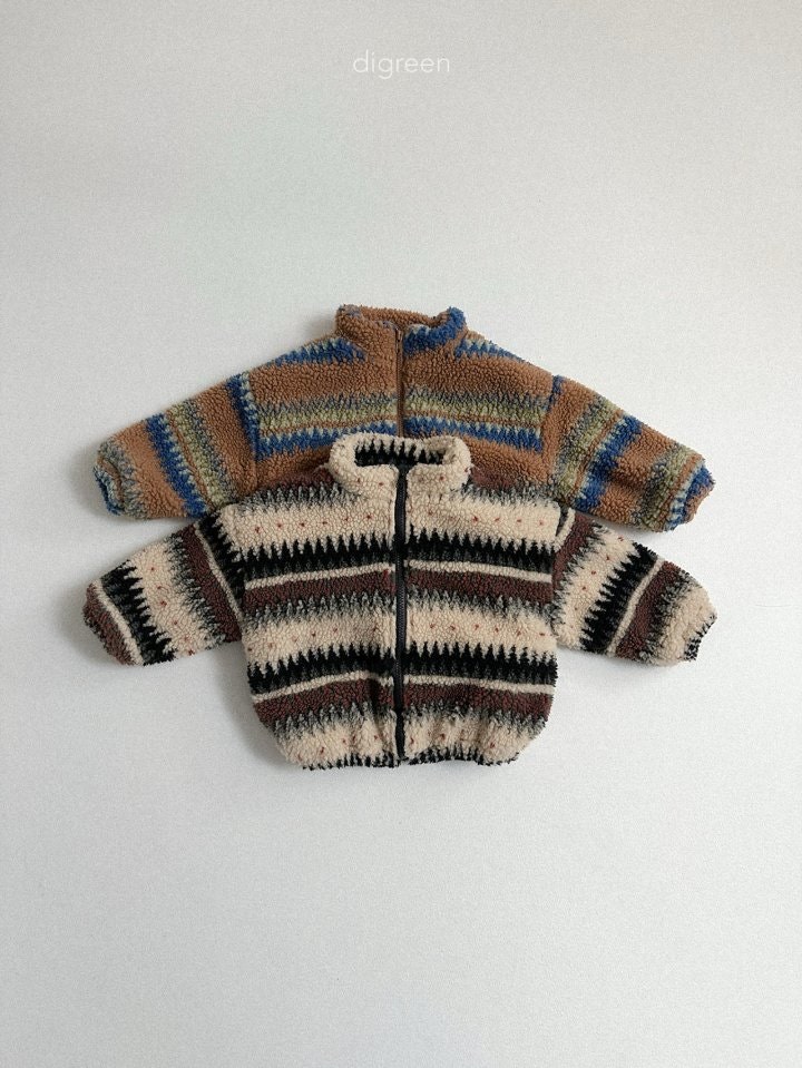 Digreen - Korean Children Fashion - #magicofchildhood - Nordic Fleece Jumper - 10