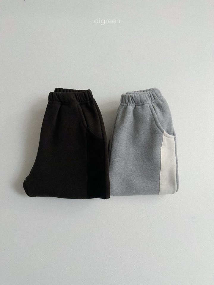 Digreen - Korean Children Fashion - #magicofchildhood - Line Color Jogger Pants - 9