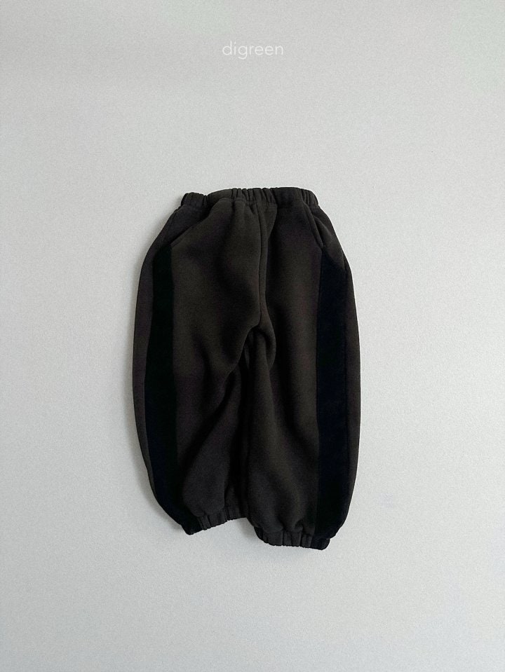 Digreen - Korean Children Fashion - #minifashionista - Line Color Jogger Pants - 10