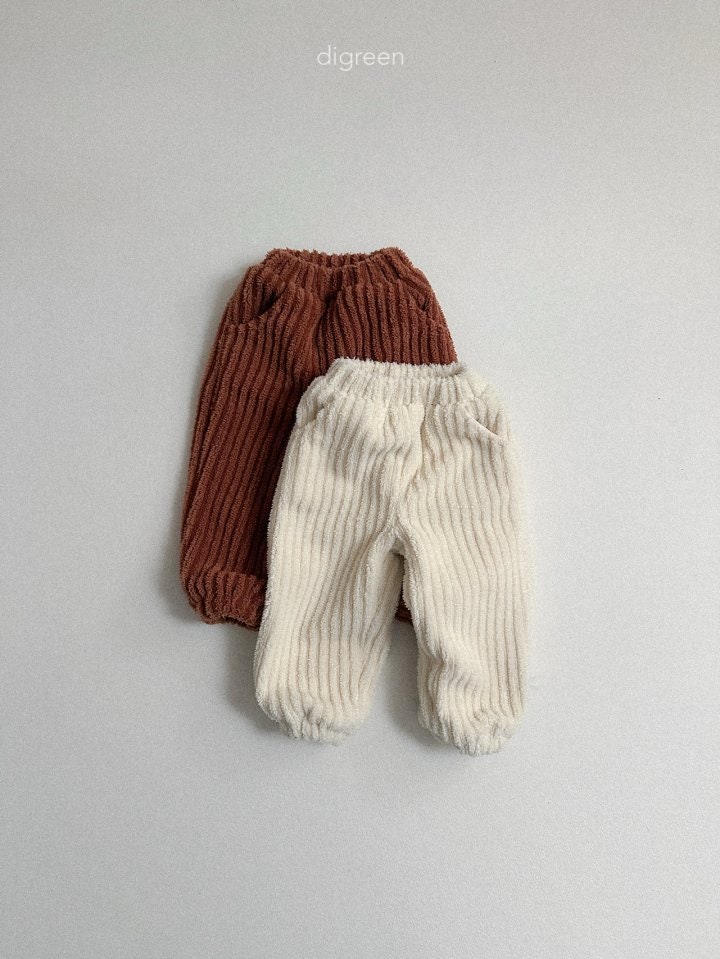 Digreen - Korean Children Fashion - #toddlerclothing - Teddy Pants - 9