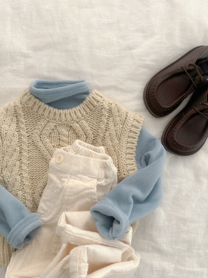 Digreen - Korean Children Fashion - #toddlerclothing - Finger Half Turtleneck Tee - 7