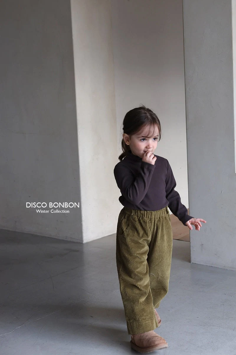 Disco Bonbon - Korean Baby Fashion - #babyclothing - Comfort Neck Span Turtleneck Tee - 10