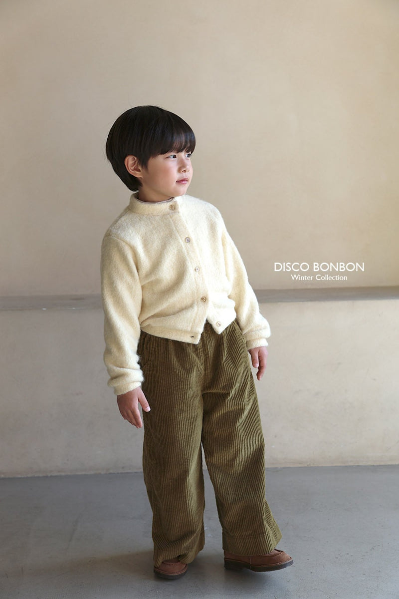 Disco Bonbon - Korean Baby Fashion - #babyfashion - Cute Corduroy Wide Pants - 12