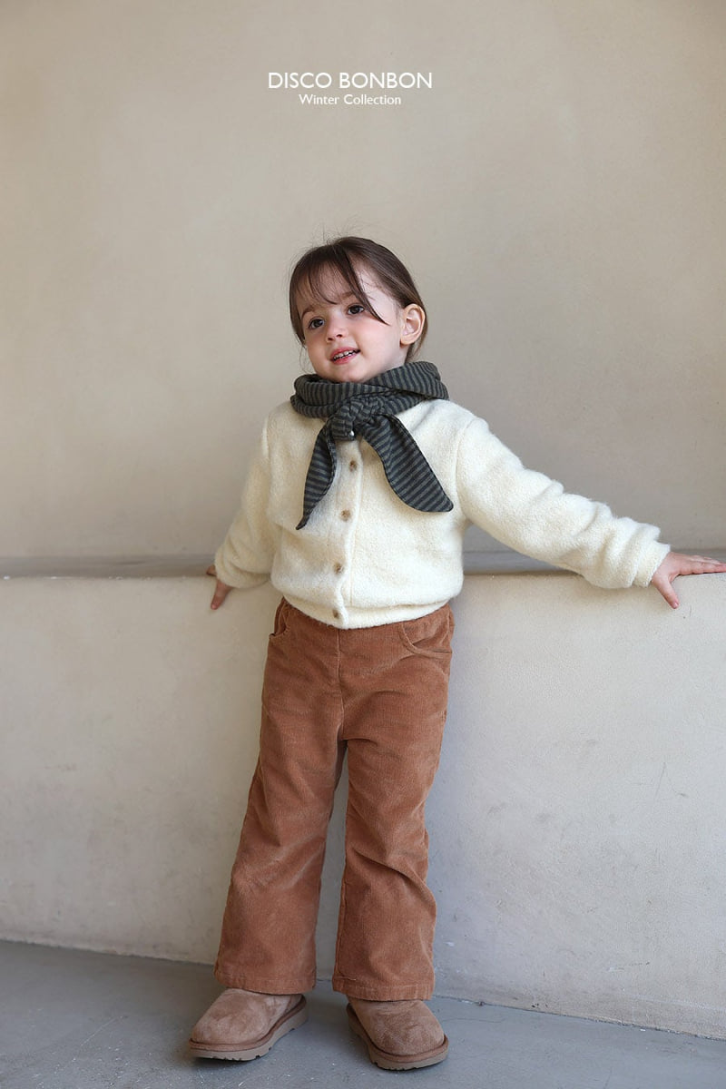 Disco Bonbon - Korean Baby Fashion - #babygirlfashion - Soft Wool Cardigan - 3