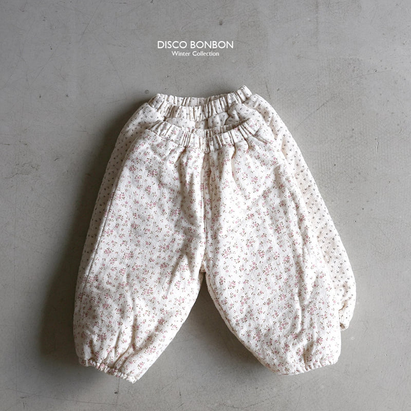 Disco Bonbon - Korean Baby Fashion - #babyoninstagram - Quilted Padded Pants - 2
