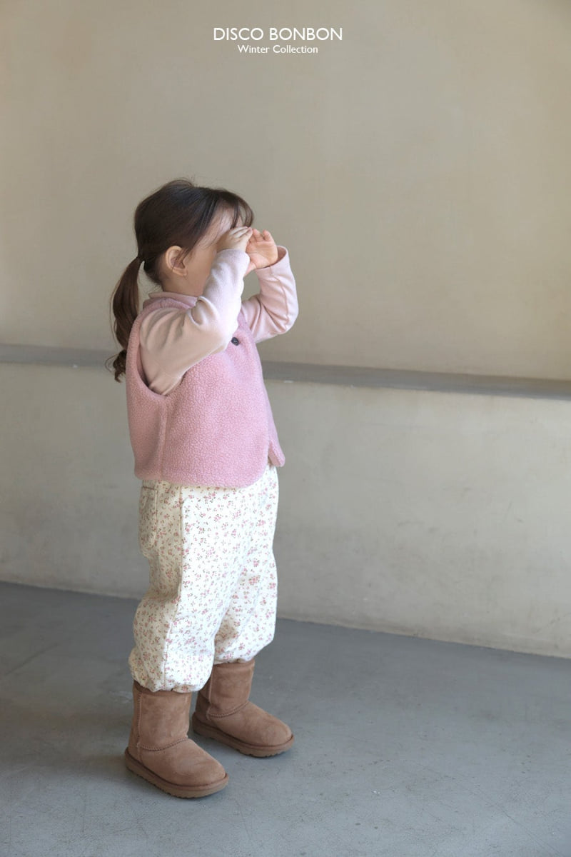 Disco Bonbon - Korean Baby Fashion - #babyoutfit - Quilted Padded Pants - 5