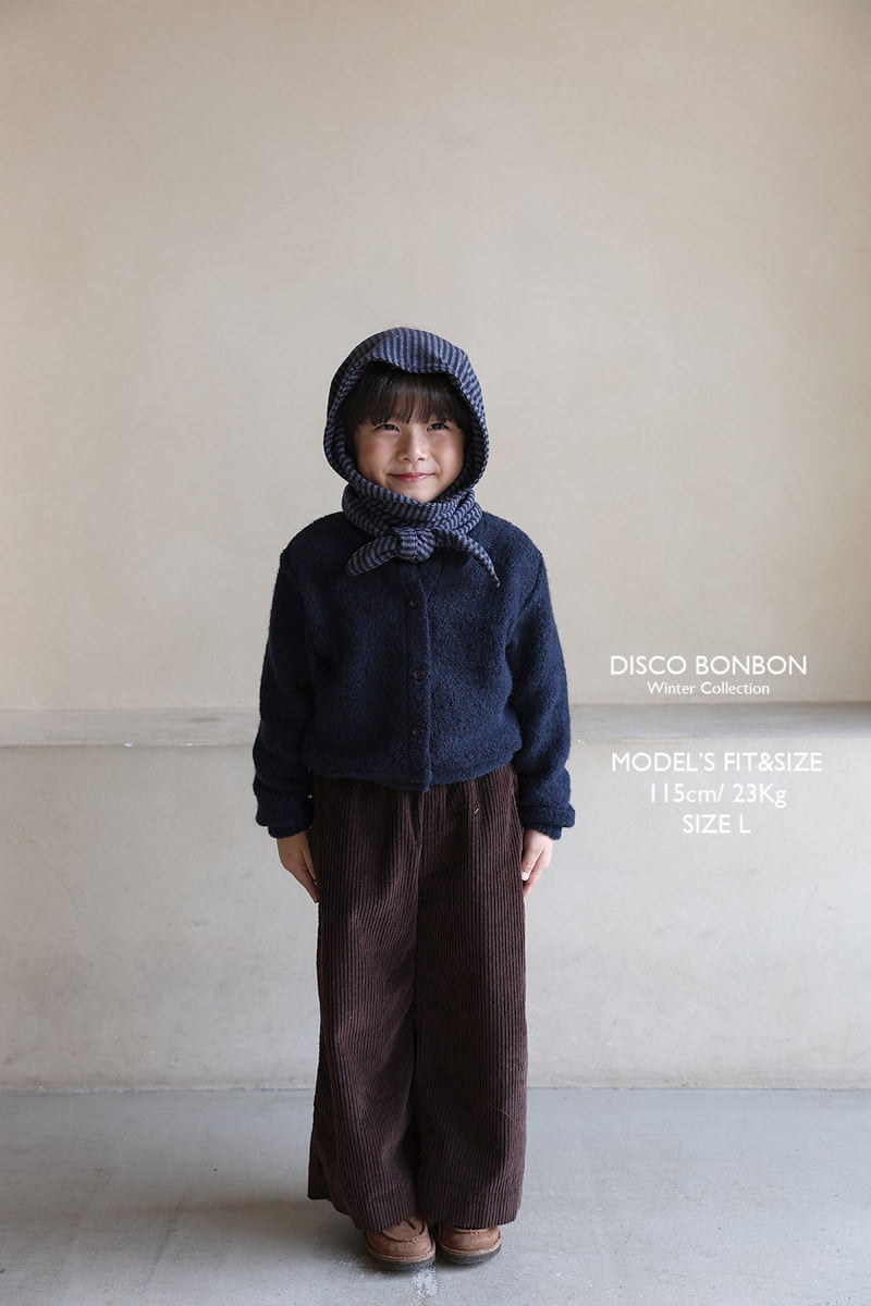 Disco Bonbon - Korean Baby Fashion - #babywear - Cute Corduroy Wide Pants - 5