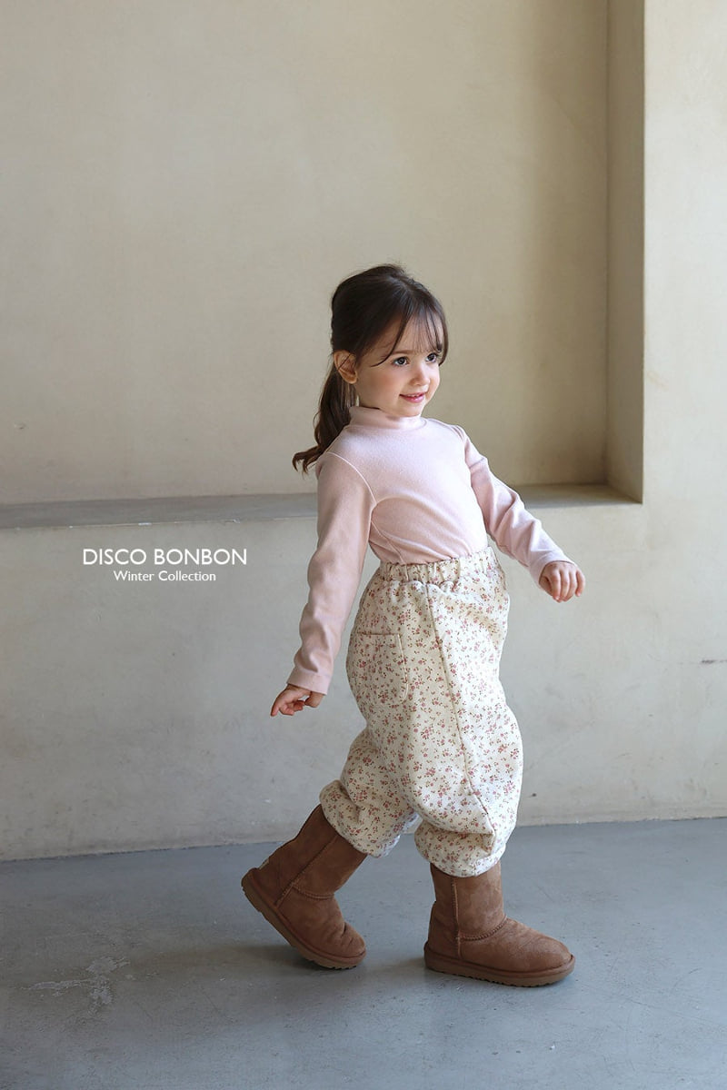 Disco Bonbon - Korean Baby Fashion - #onlinebabyboutique - Quilted Padded Pants - 7