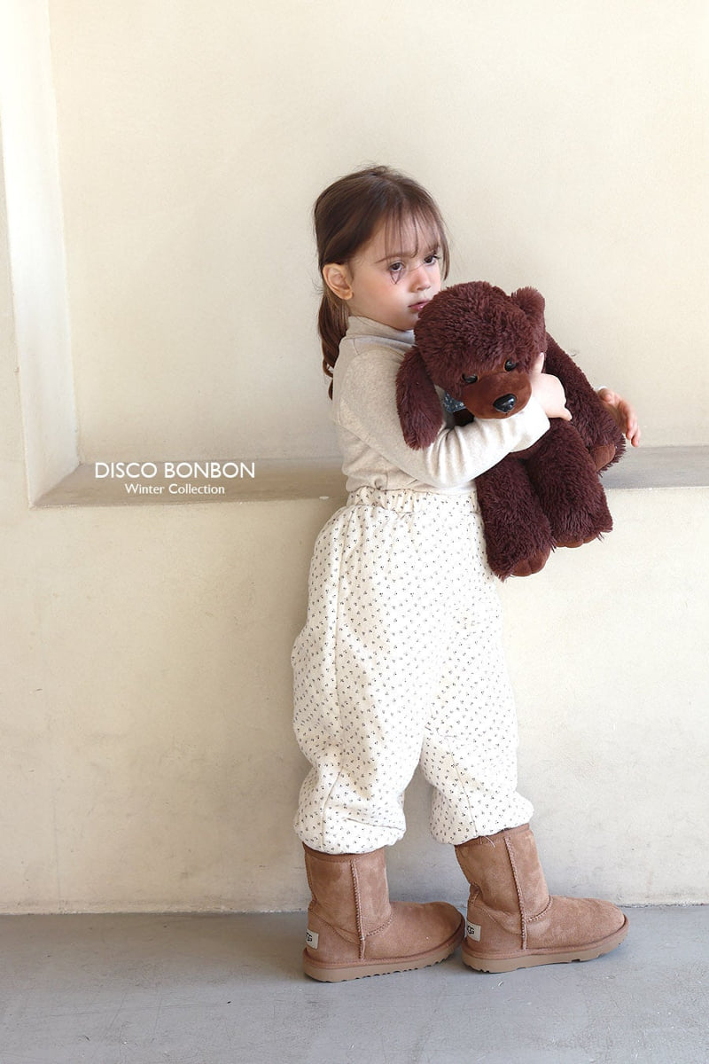 Disco Bonbon - Korean Baby Fashion - #onlinebabyboutique - Comfort Neck Span Turtleneck Tee - 5