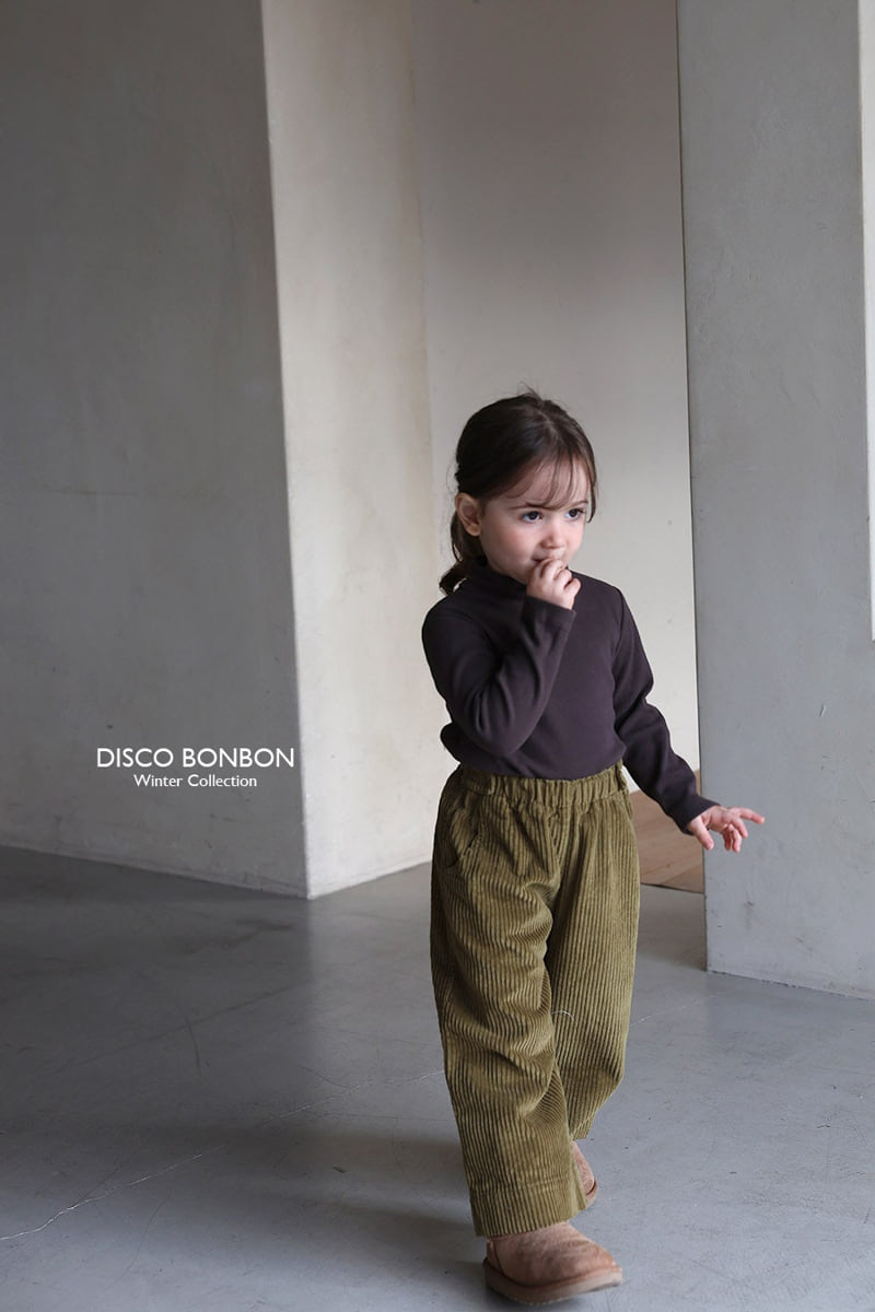 Disco Bonbon - Korean Baby Fashion - #smilingbaby - Cute Corduroy Wide Pants - 8