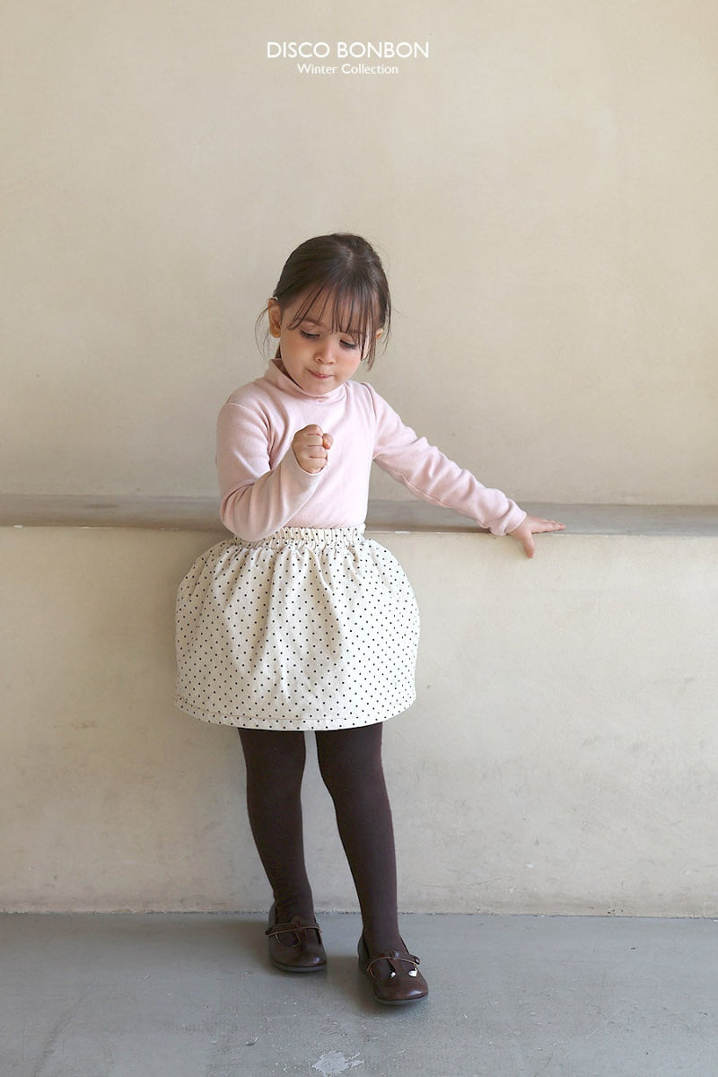 Disco Bonbon - Korean Baby Fashion - #smilingbaby - Comfort Neck Span Turtleneck Tee - 7