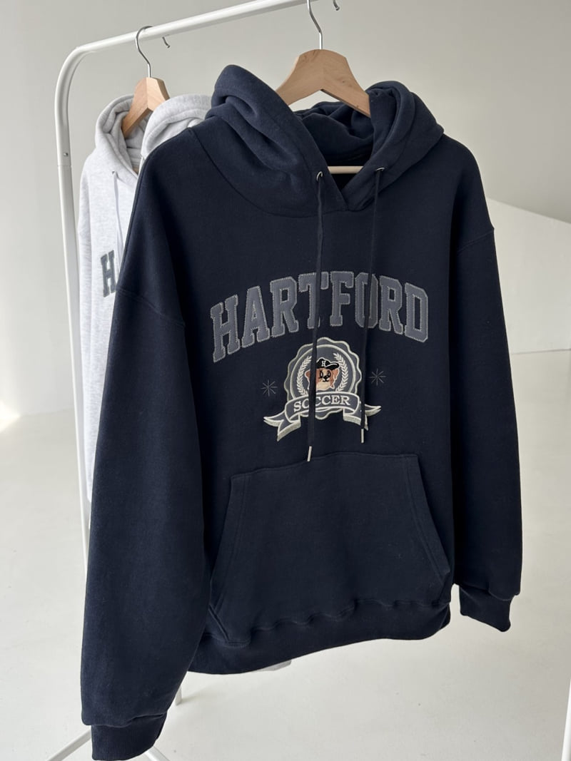 Dress U - Korean Women Fashion - #momslook - Heart Port Fleece Hoodie Sweatshirt - 8