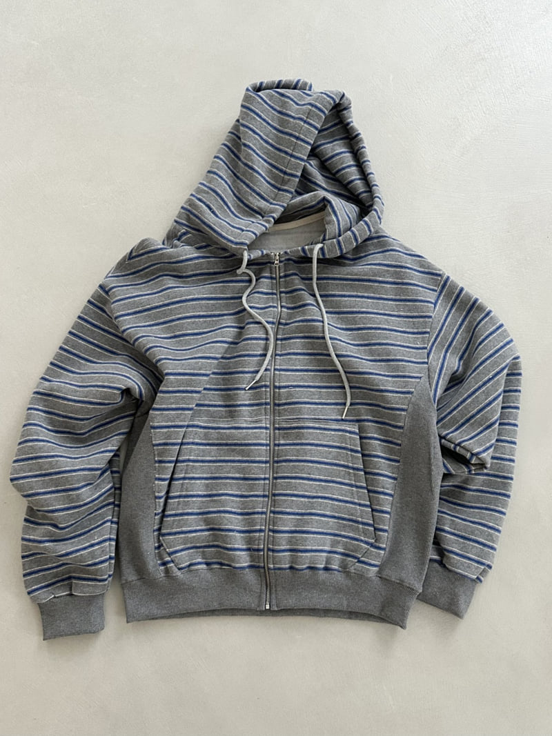 Dress U - Korean Women Fashion - #momslook - Fleece Zip-Up Hoodie - 2