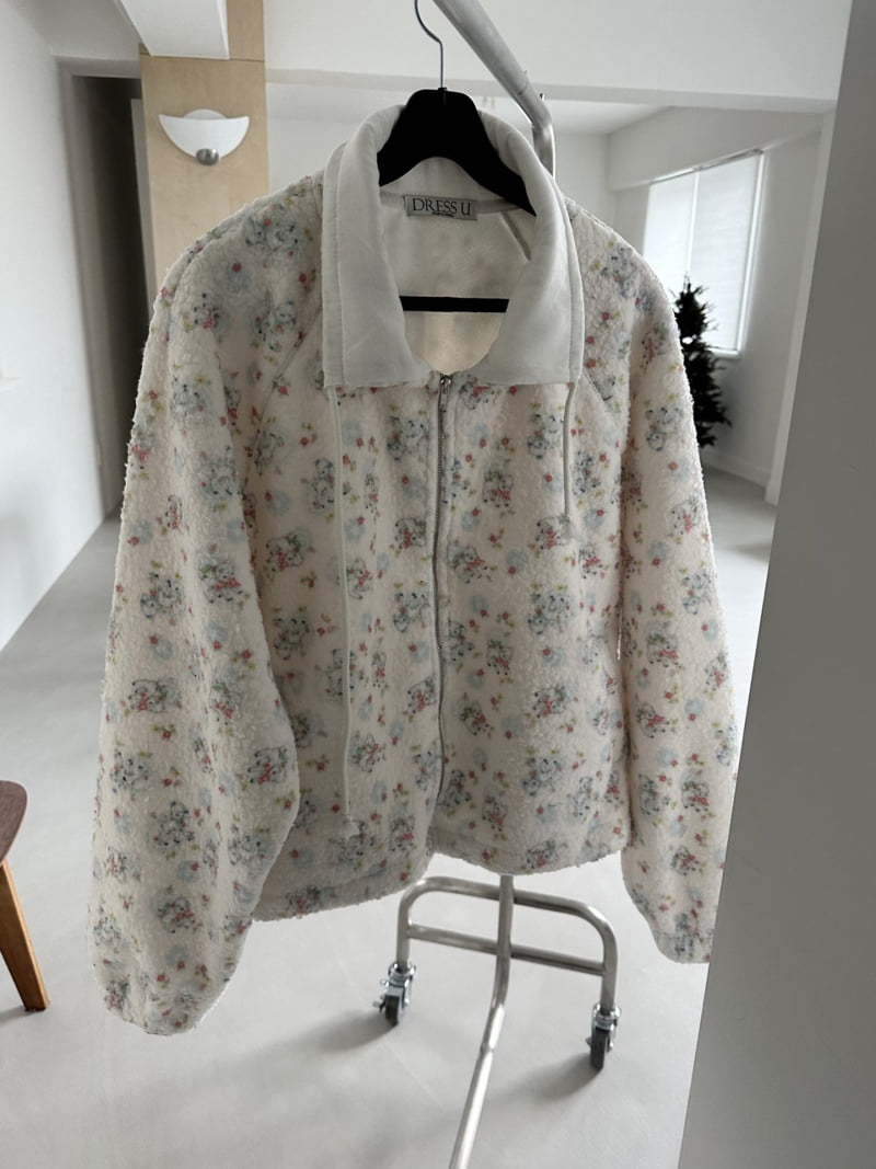 Dress U - Korean Women Fashion - #momslook - Baby Sheep Fleece Jacket - 7