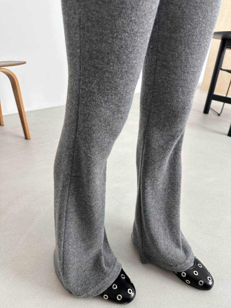 Dress U - Korean Women Fashion - #momslook - Warm Bootcut Pants - 9
