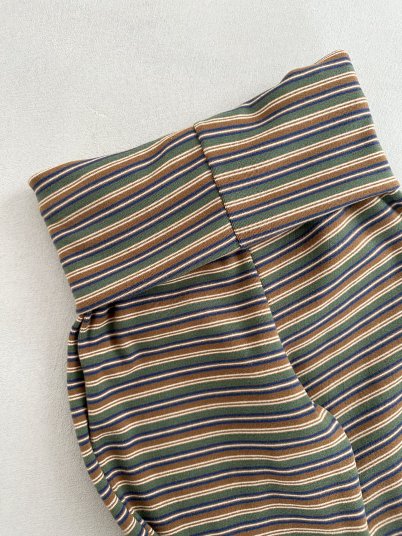 Dress U - Korean Women Fashion - #womensfashion - Warm Stripe Bootcut Pants - 4
