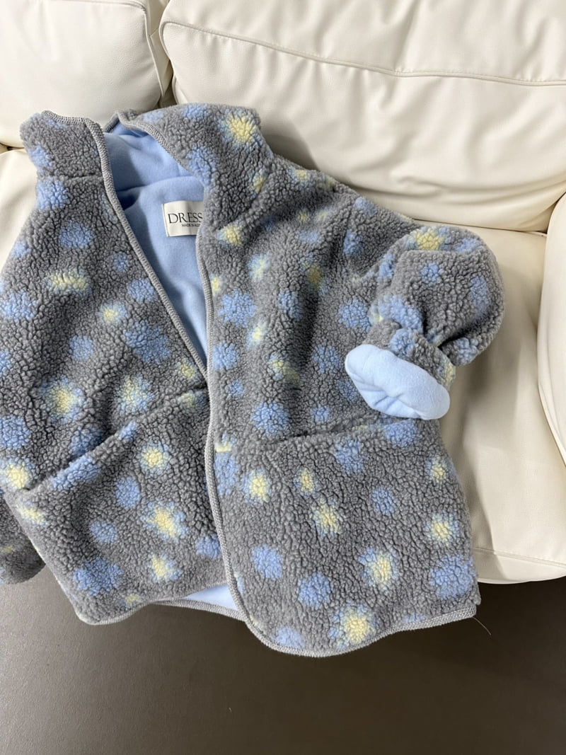 Dress U - Korean Women Fashion - #momslook - Flower Hooded Jumper