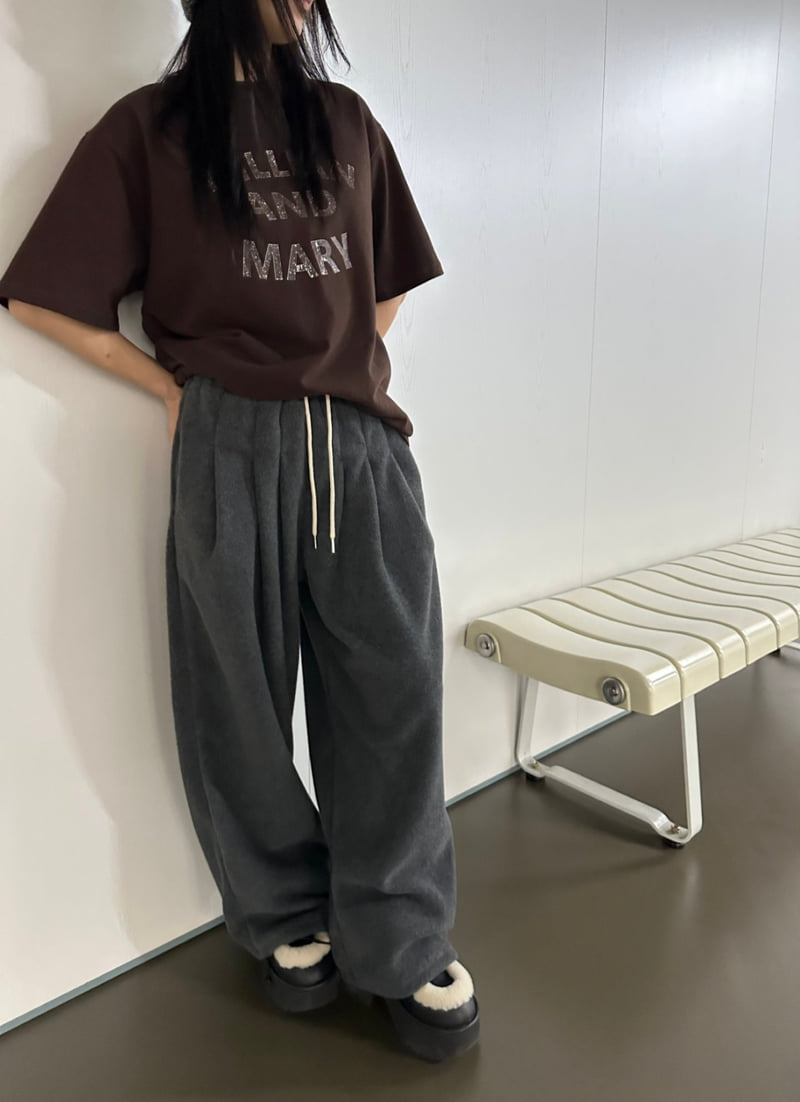 Dress U - Korean Women Fashion - #restrostyle - Fleece Pintuck Two Way Pants - 8