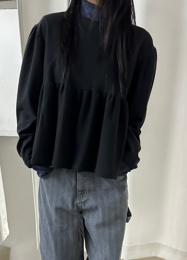 Dress U - Korean Women Fashion - #romanticstyle - Puff Shirring Tee - 10