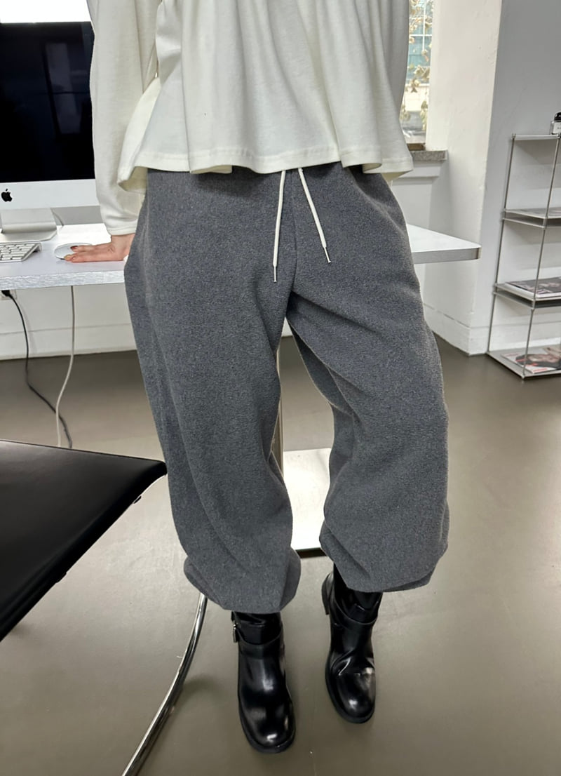 Dress U - Korean Women Fashion - #vintageinspired - Fleece Two Way Pants - 10