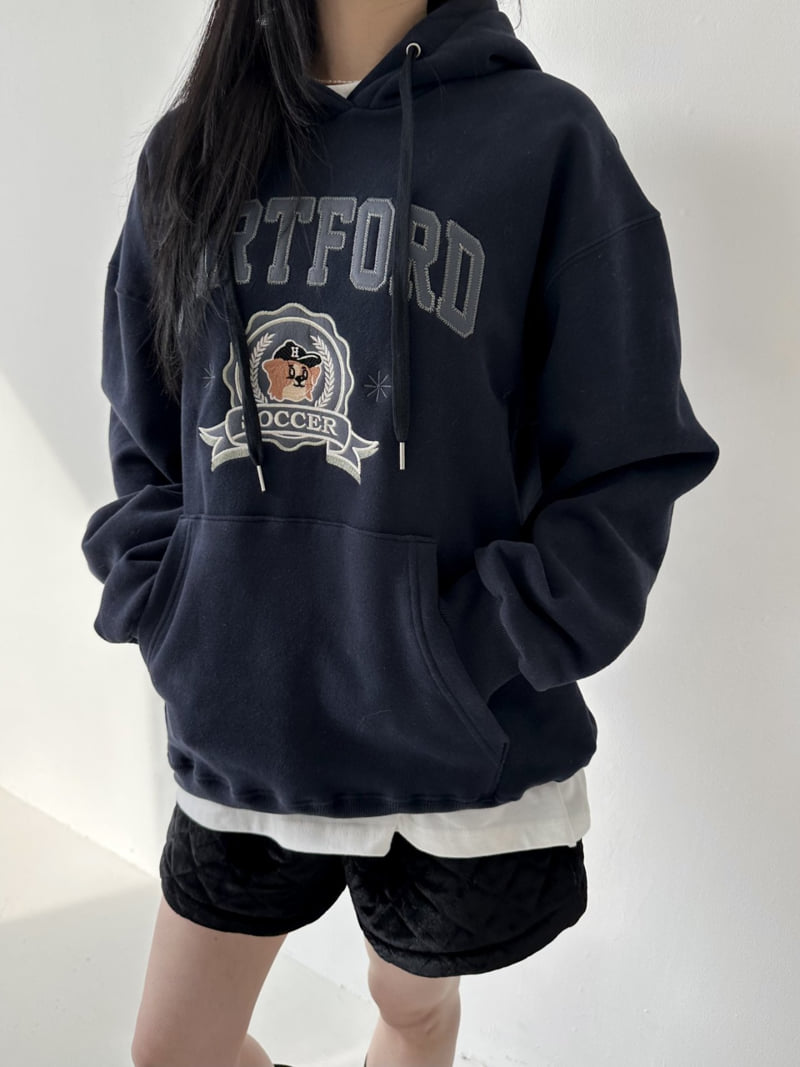 Dress U - Korean Women Fashion - #womensfashion - Heart Port Fleece Hoodie Sweatshirt - 11