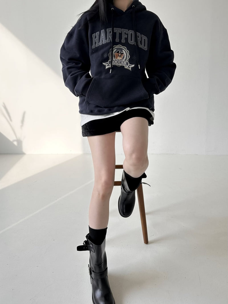 Dress U - Korean Women Fashion - #womensfashion - Heart Port Fleece Hoodie Sweatshirt - 9