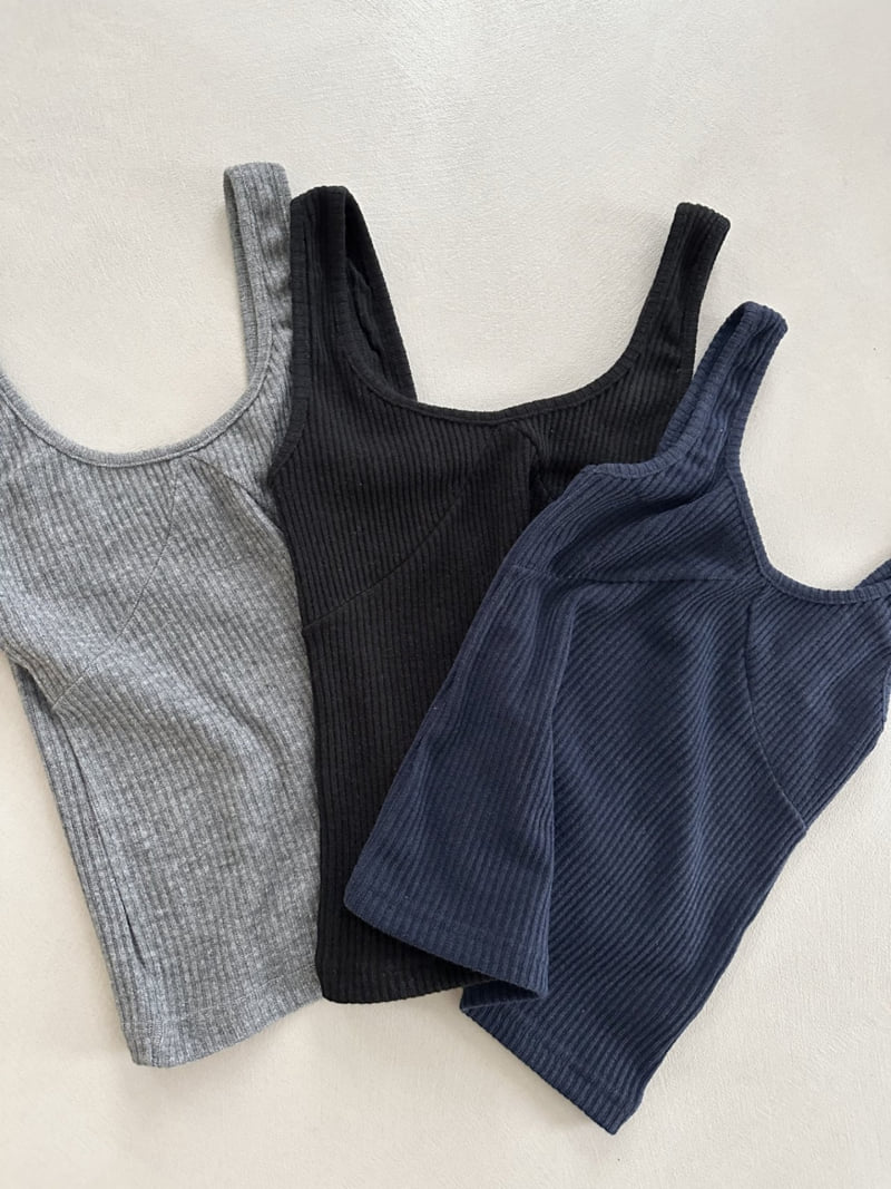 Dress U - Korean Women Fashion - #womensfashion - Firm Ribbed Top