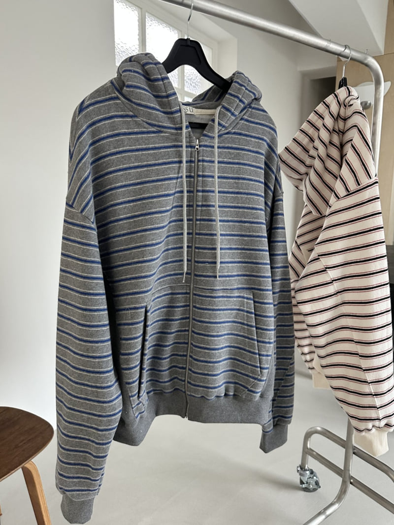 Dress U - Korean Women Fashion - #womensfashion - Fleece Zip-Up Hoodie - 7