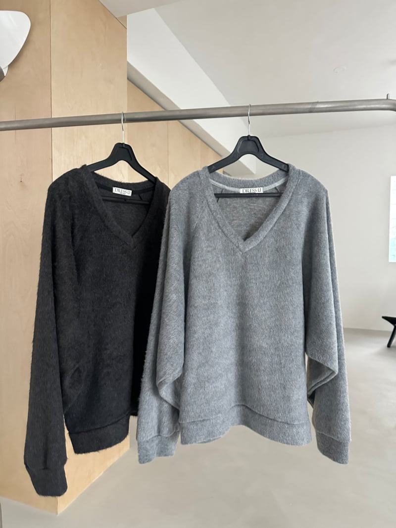 Dress U - Korean Women Fashion - #womensfashion - Cha Fleece Sweatshirt - 12